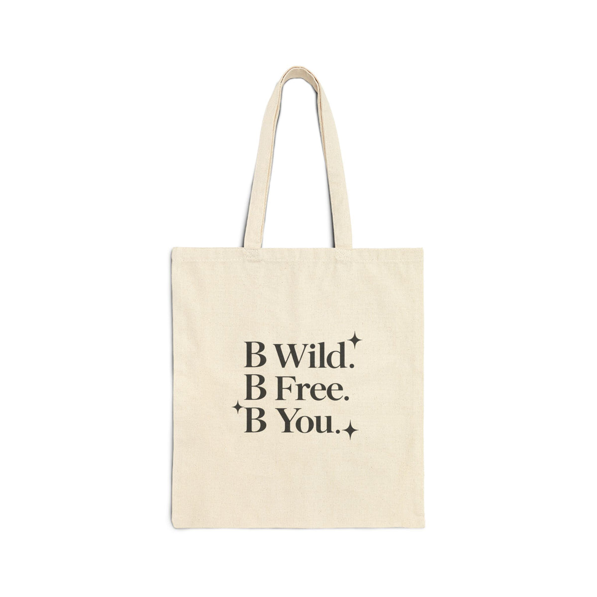 B Canvas Tote Bag