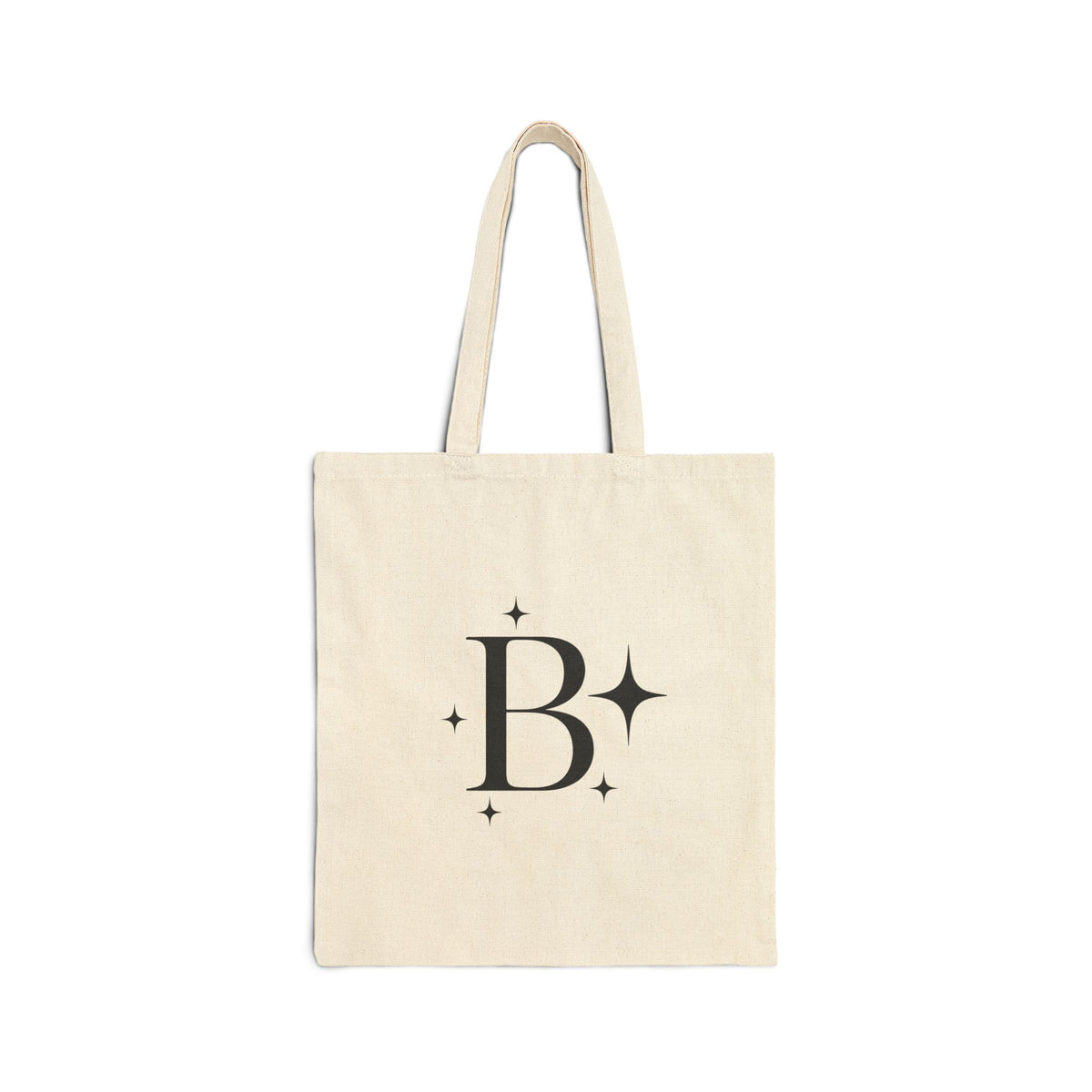 B Canvas Tote Bag