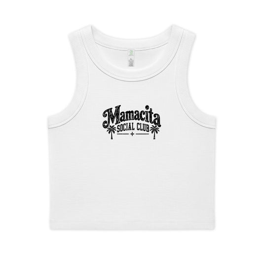 Mamacita Rib Crop Tank