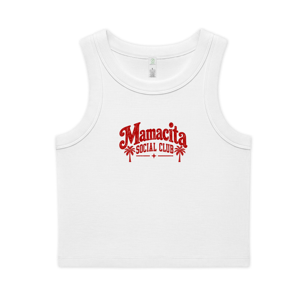 Mamacita Rib Crop Tank