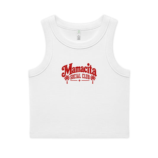 Mamacita Rib Crop Tank